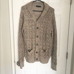 ZARA MAN knitwear chunky oversized cardigan M